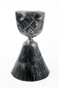 Obrázek z Kovaný zvoneček ČTYŘLÍSTEK MALÝ 