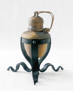 Obrázek z Kovaná olejová lampa CHOBOTNICE 