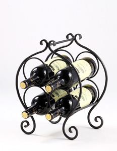 Obrázek z stojan na víno SOUDEK (4 lahve) 