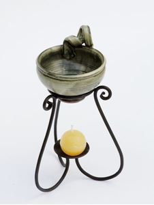 Obrázek z Kovaná aroma lampa ORCHIDEJ 